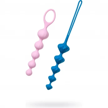 Набор анальных цепочек SATISFYER BEADS COLOR SET